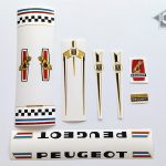 PEUGEOT Cadre France, decal set fro bicycle BICALS 1