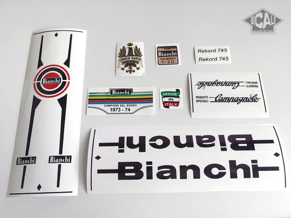 Bianchi Rekord V2 decal set BICALS