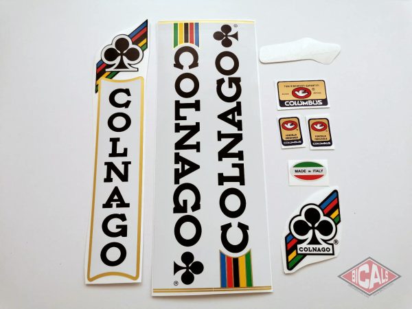 Colnago Nuovo Mexico white panel set decal BICALS