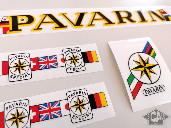 PAVARIN Special Cilcli decal set sticker BICALS.