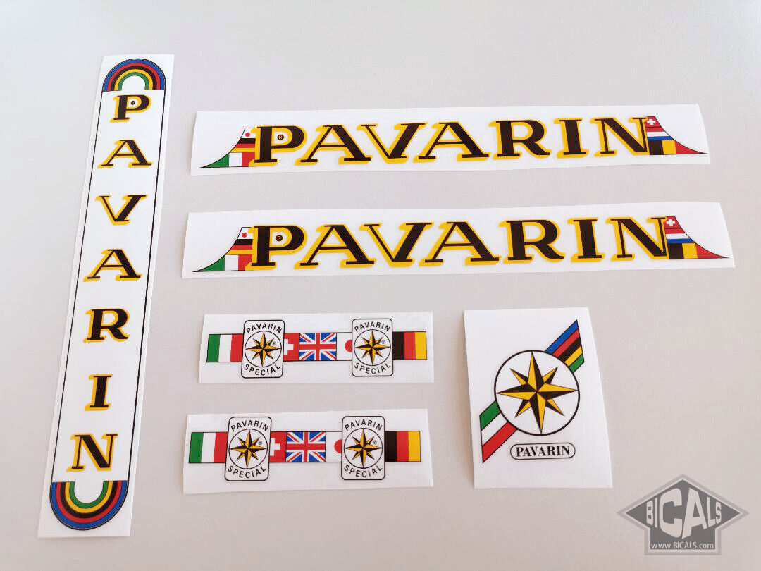PAVARIN Special Cilcli decal set sticker BICALS