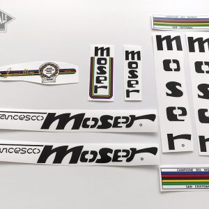 Moser Cicli, bicycle decal set V3