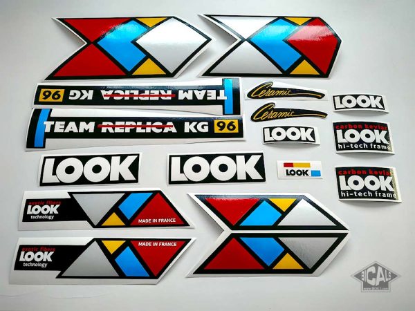 LOOK-KG96-team-replica-carbon-kevlar-frame-bicycle-decal-set-BICALS