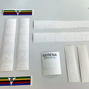 Serena Brescia cicli, bicycle decal set BICALS