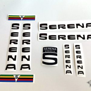 Serena Brescia cicli, bicycle decal set BICALS