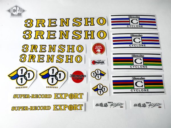 3Rensho Super Record Export Japan bicycle decal BICALS